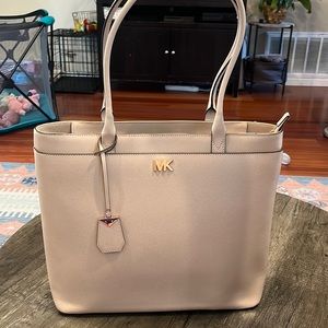 Blush Michale Kors Leather Tote